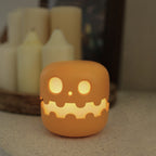 Glow-o-Ween Pumpkin Lamp Bedside Halloween Funny Decoration Ambience Light